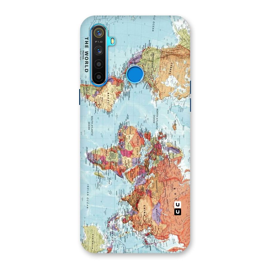 Lets Travel The World Back Case for Realme 5