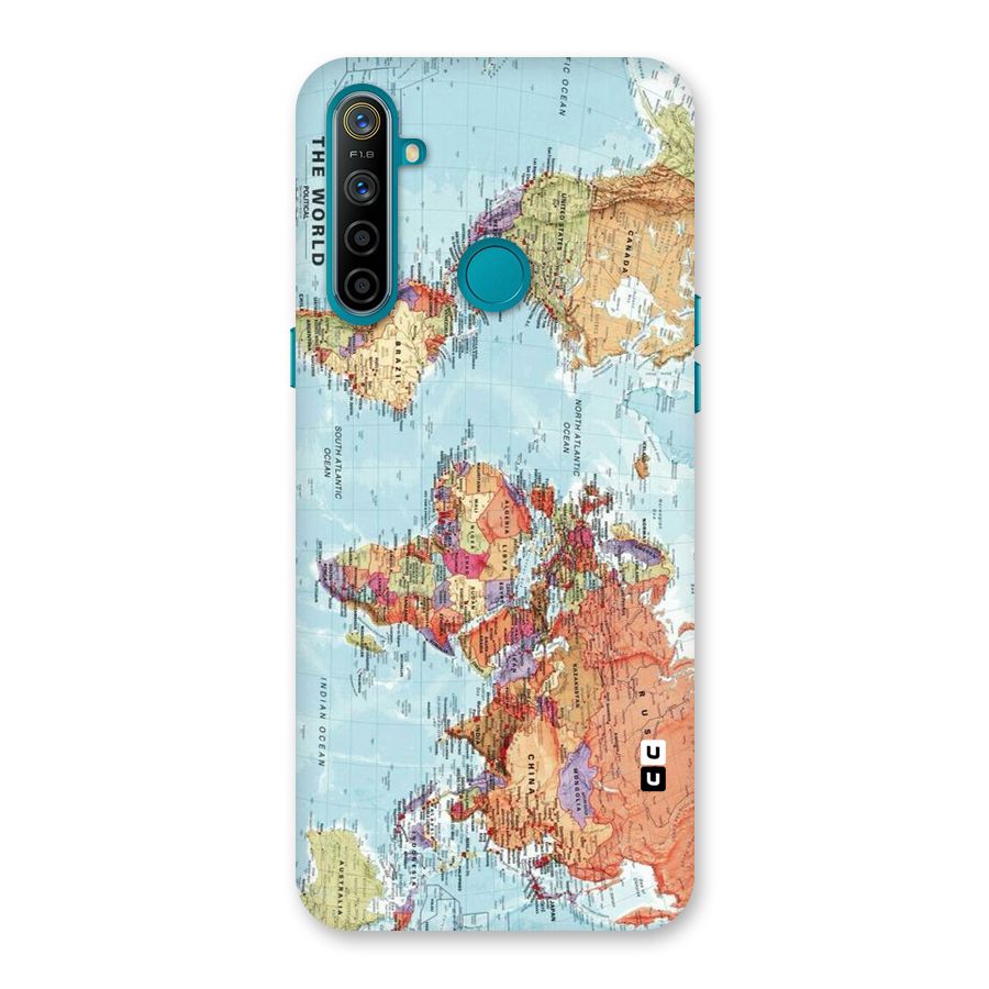 Lets Travel The World Back Case for Realme 5i