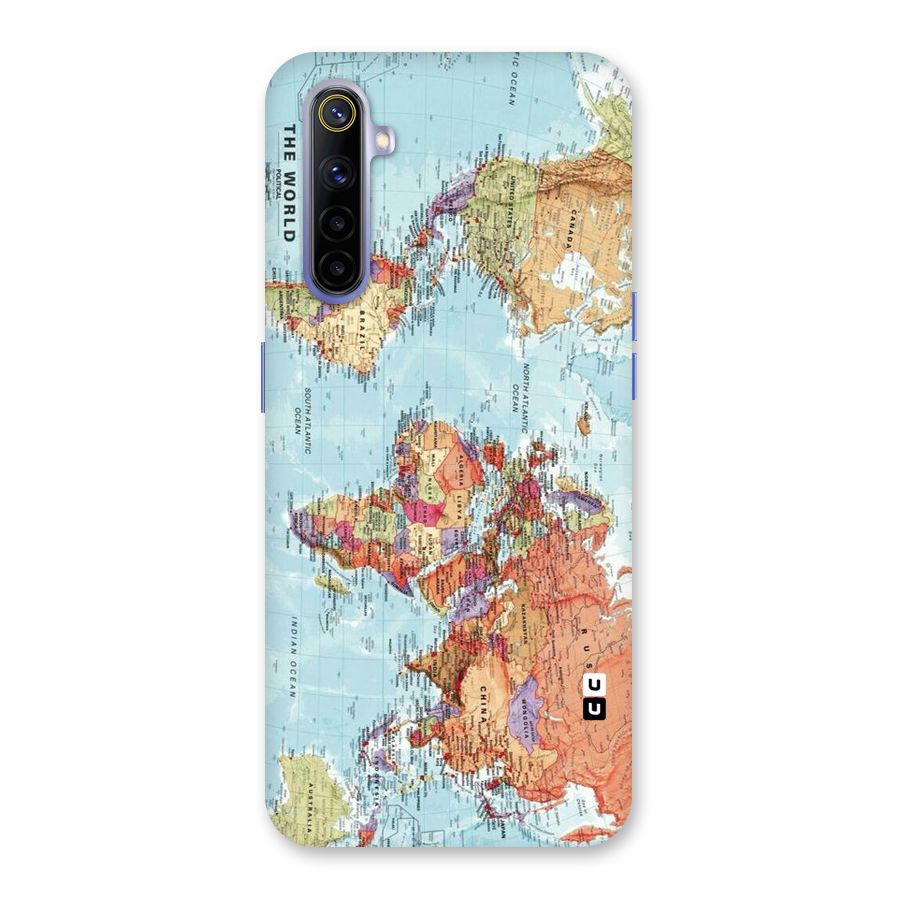 Lets Travel The World Back Case for Realme 6