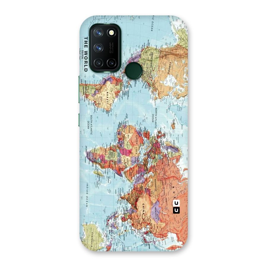 Lets Travel The World Back Case for Realme 7i