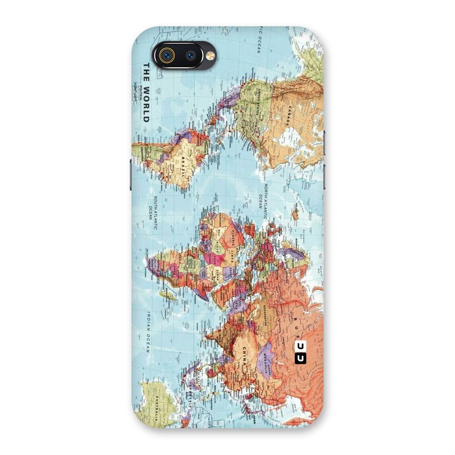 Lets Travel The World Back Case for Realme C2