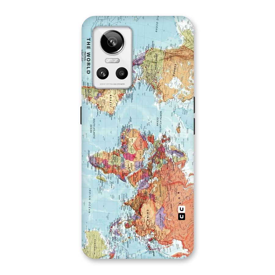 Lets Travel The World Back Case for Realme GT Neo 3