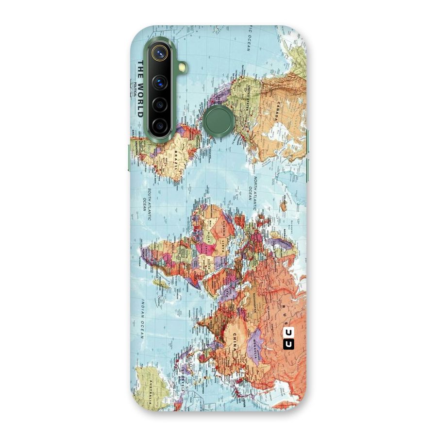 Lets Travel The World Back Case for Realme Narzo 10