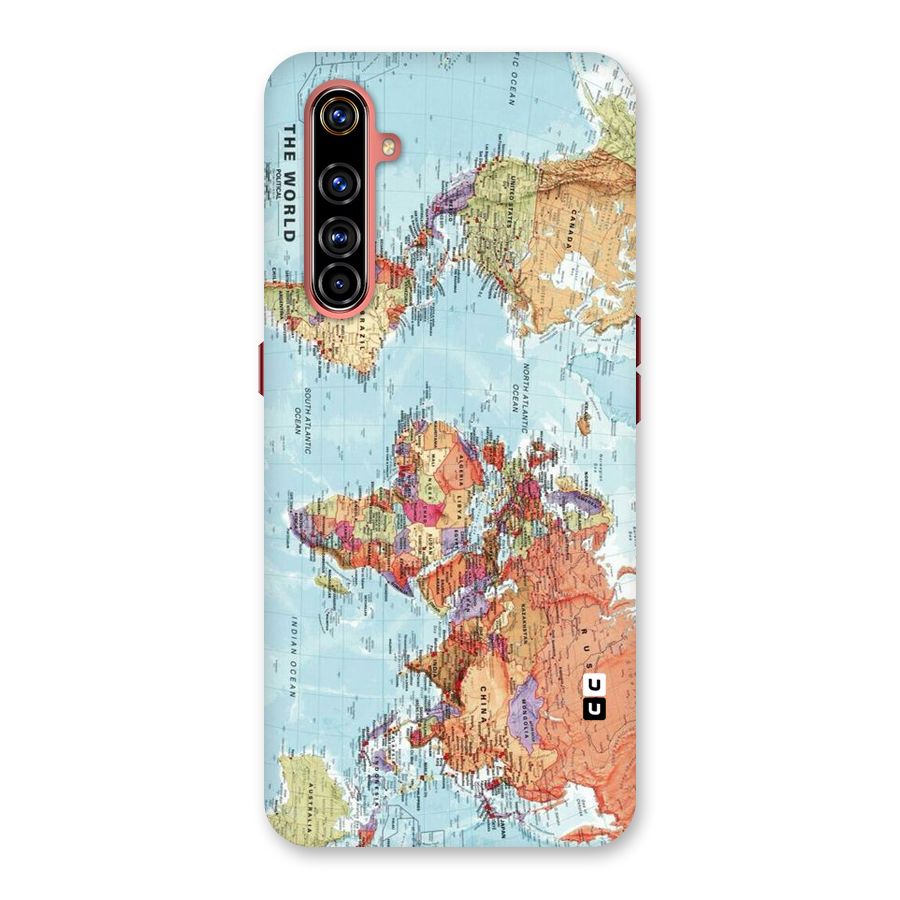 Lets Travel The World Back Case for Realme X50 Pro