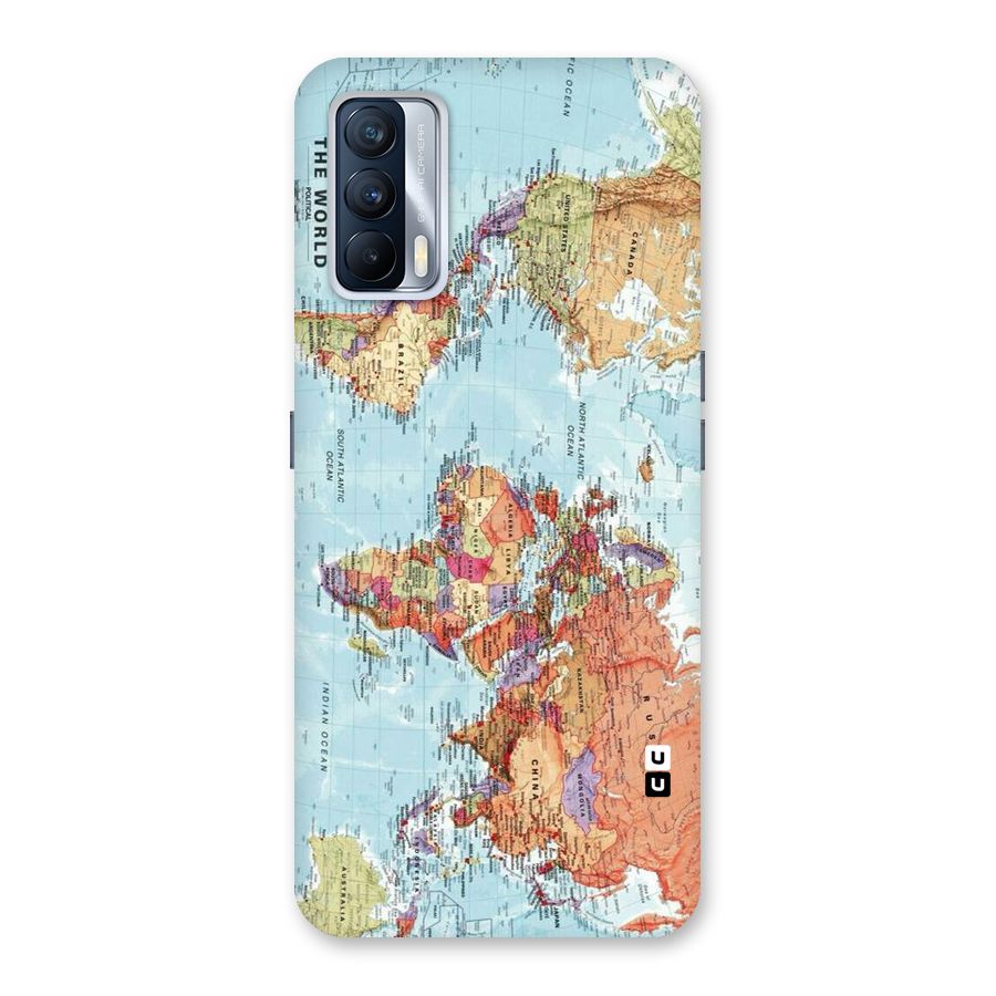 Lets Travel The World Back Case for Realme X7