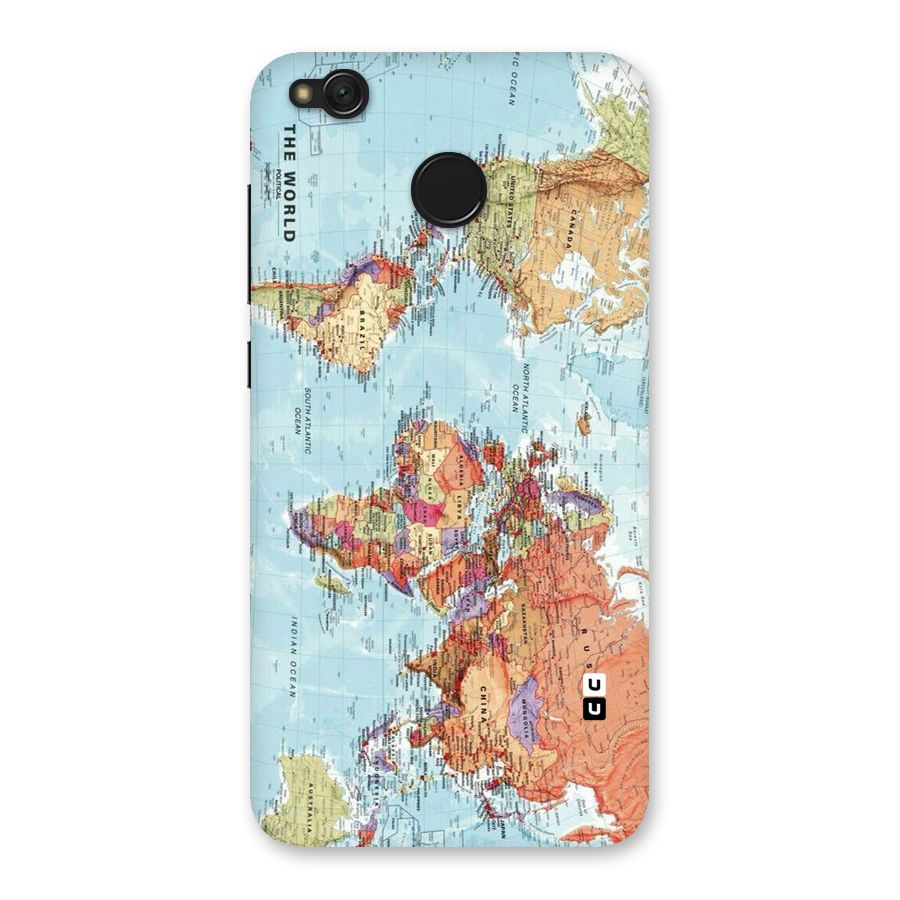 Lets Travel The World Back Case for Redmi 4