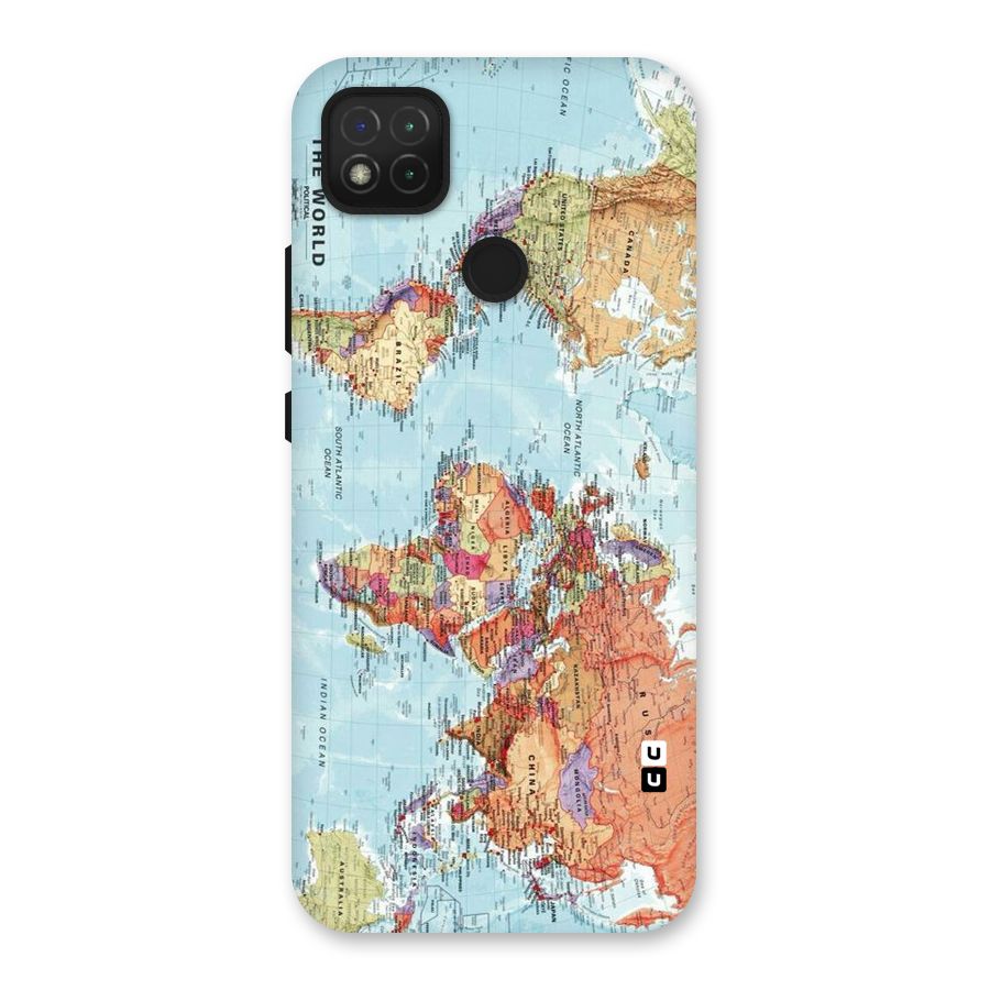 Lets Travel The World Back Case for Redmi 9C
