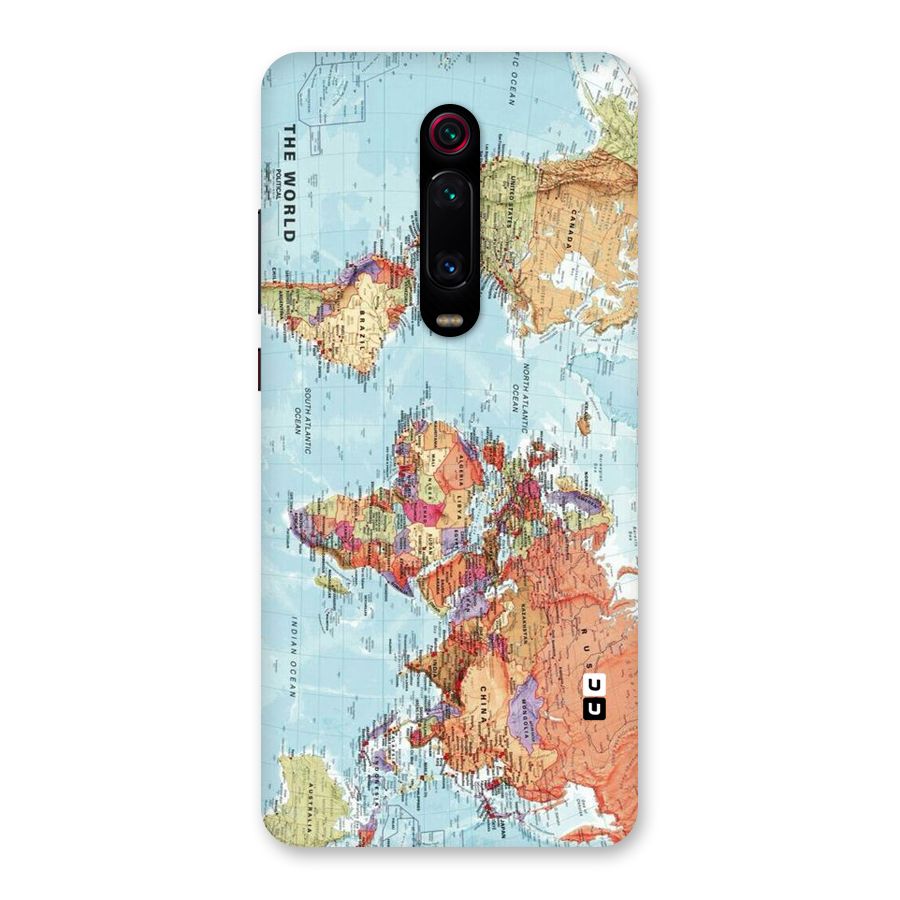 Lets Travel The World Back Case for Redmi K20 Pro