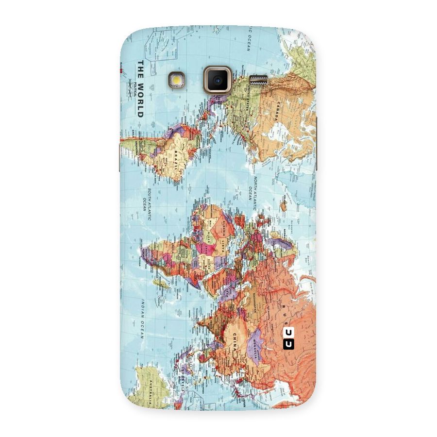 Lets Travel The World Back Case for Samsung Galaxy Grand 2