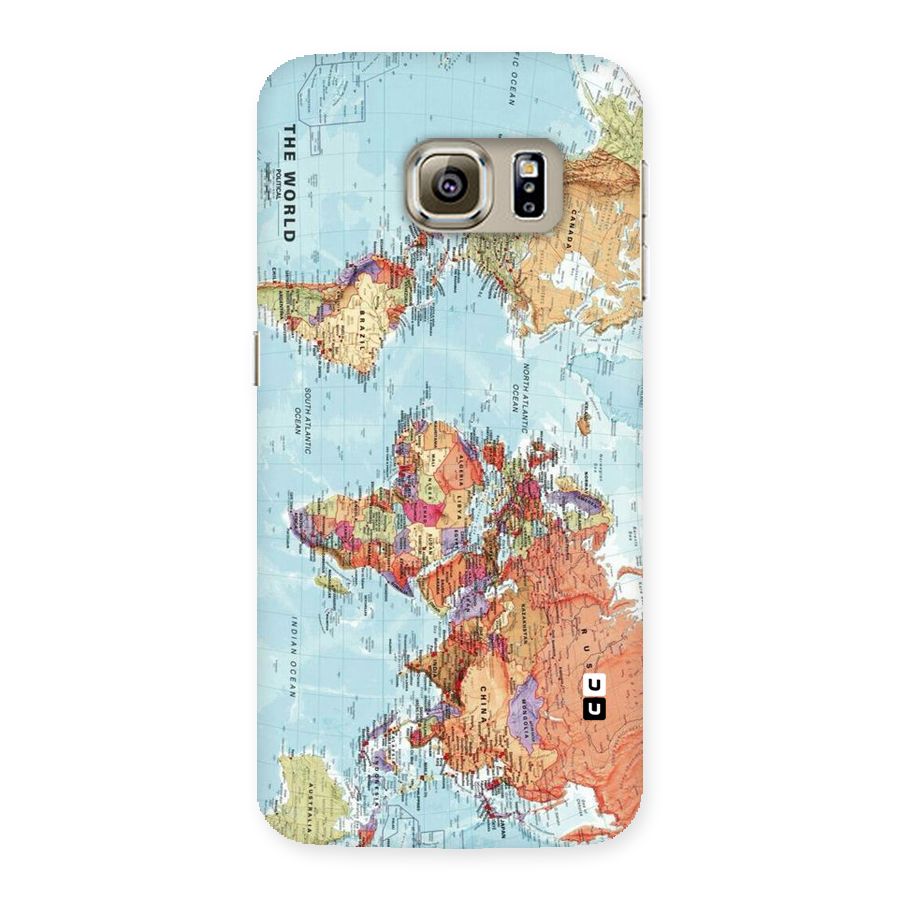 Lets Travel The World Back Case for Samsung Galaxy S6 Edge