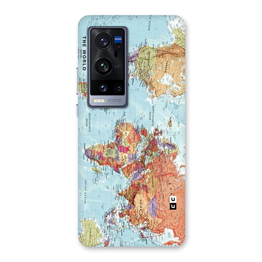 Lets Travel The World Back Case for Vivo X60 Pro Plus