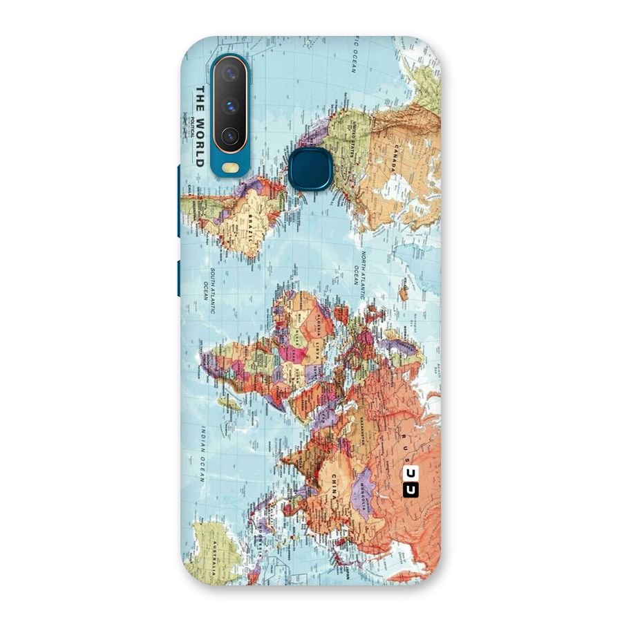 Lets Travel The World Back Case for Vivo Y17