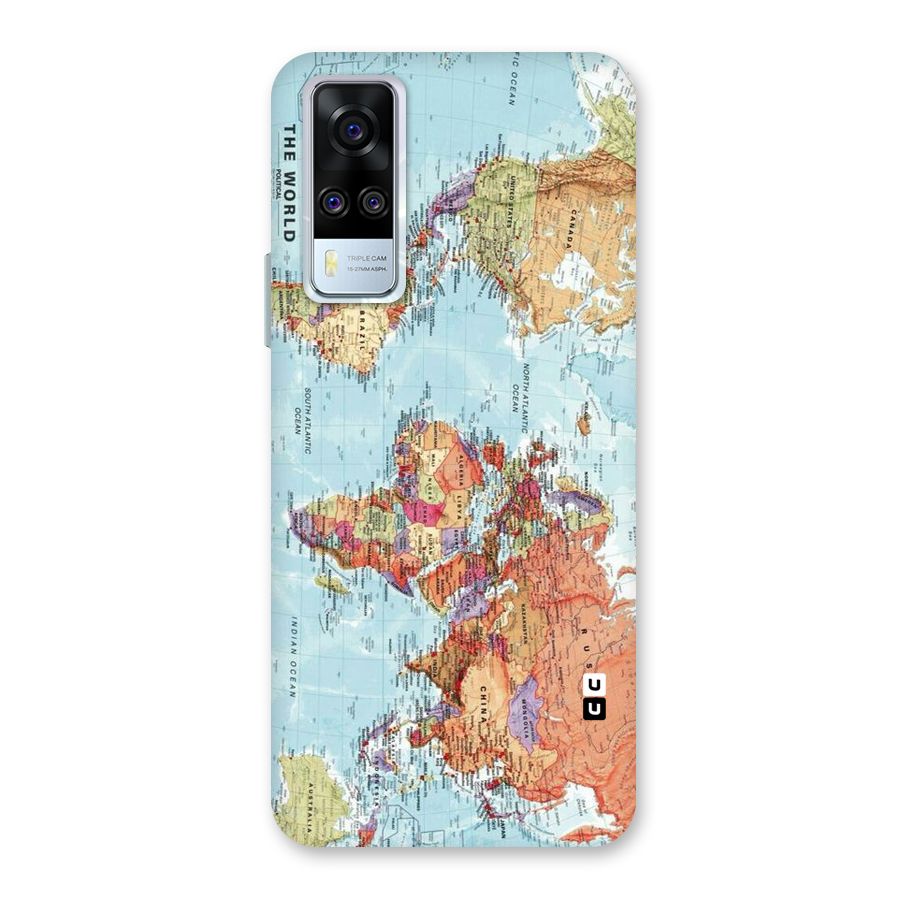 Lets Travel The World Back Case for Vivo Y31