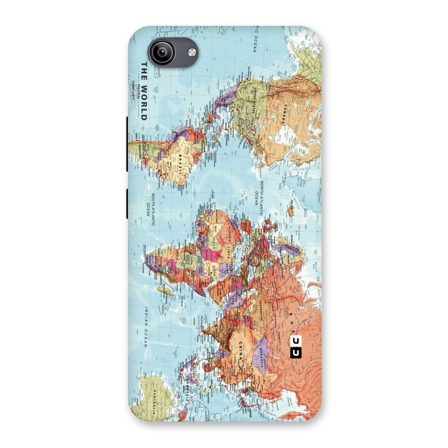 Lets Travel The World Back Case for Vivo Y81i