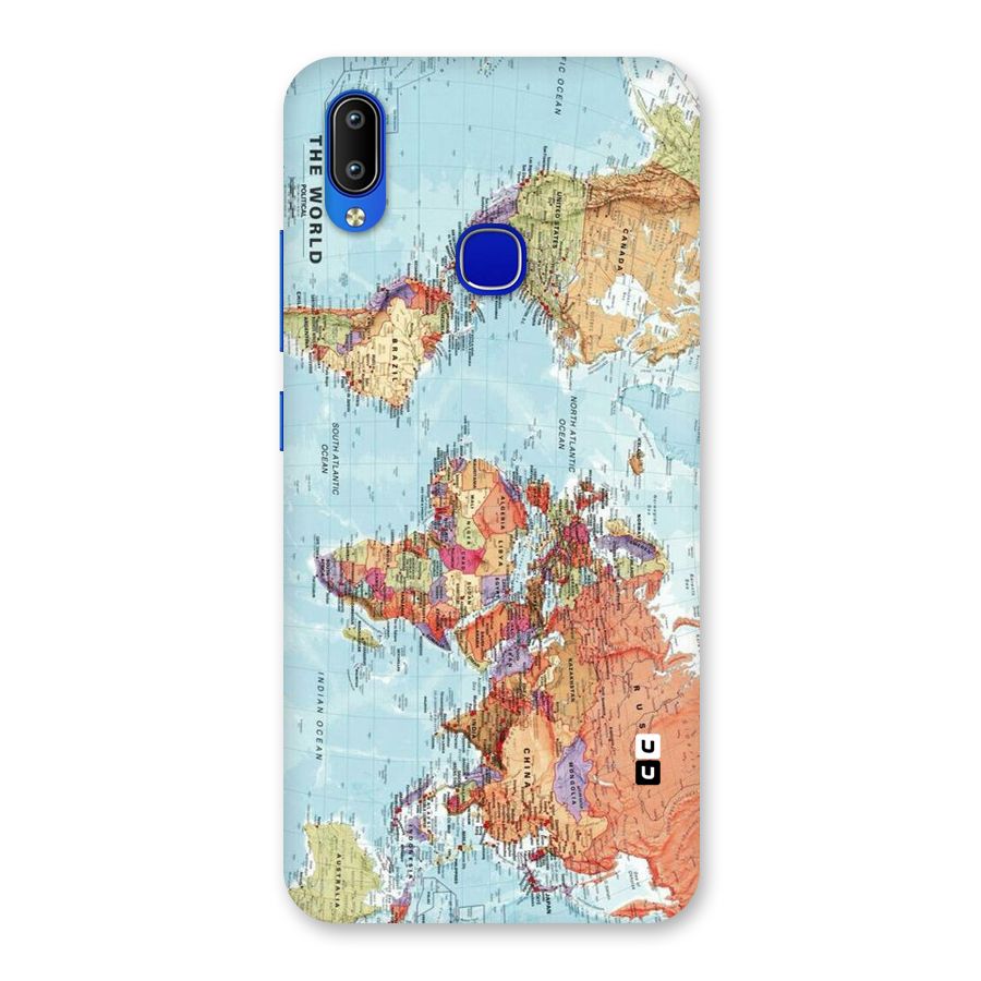 Lets Travel The World Back Case for Vivo Y91
