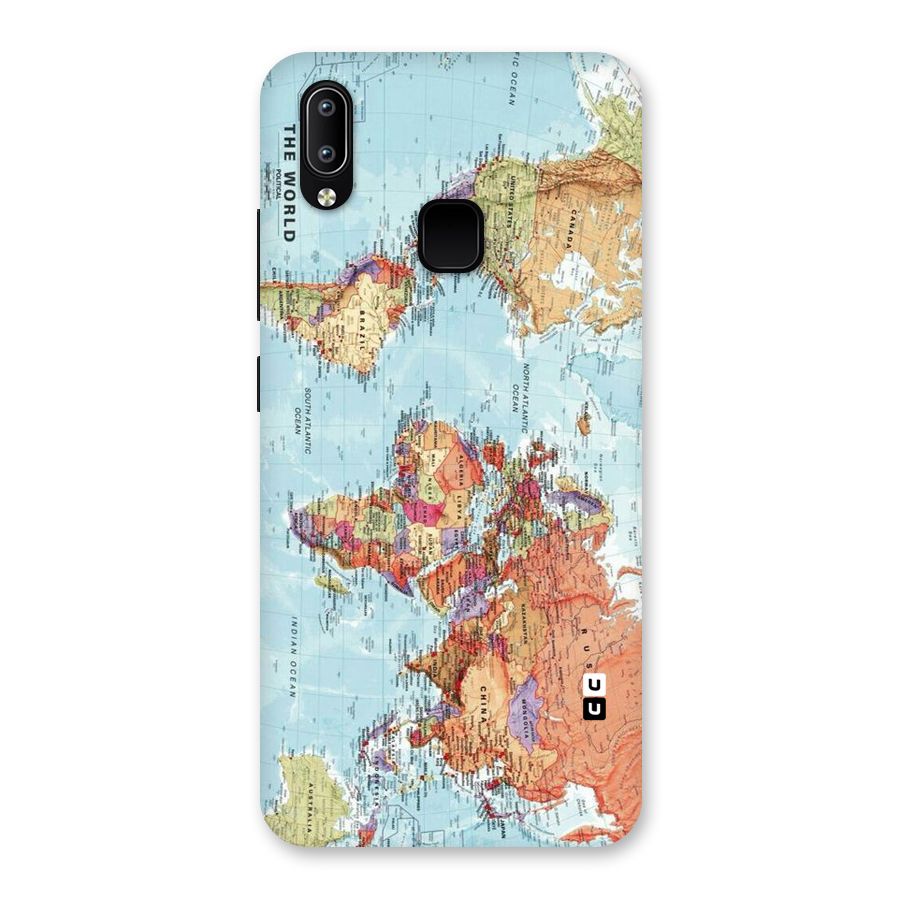 Lets Travel The World Back Case for Vivo Y93