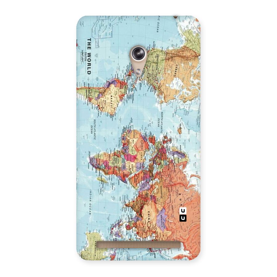 Lets Travel The World Back Case for Zenfone 6