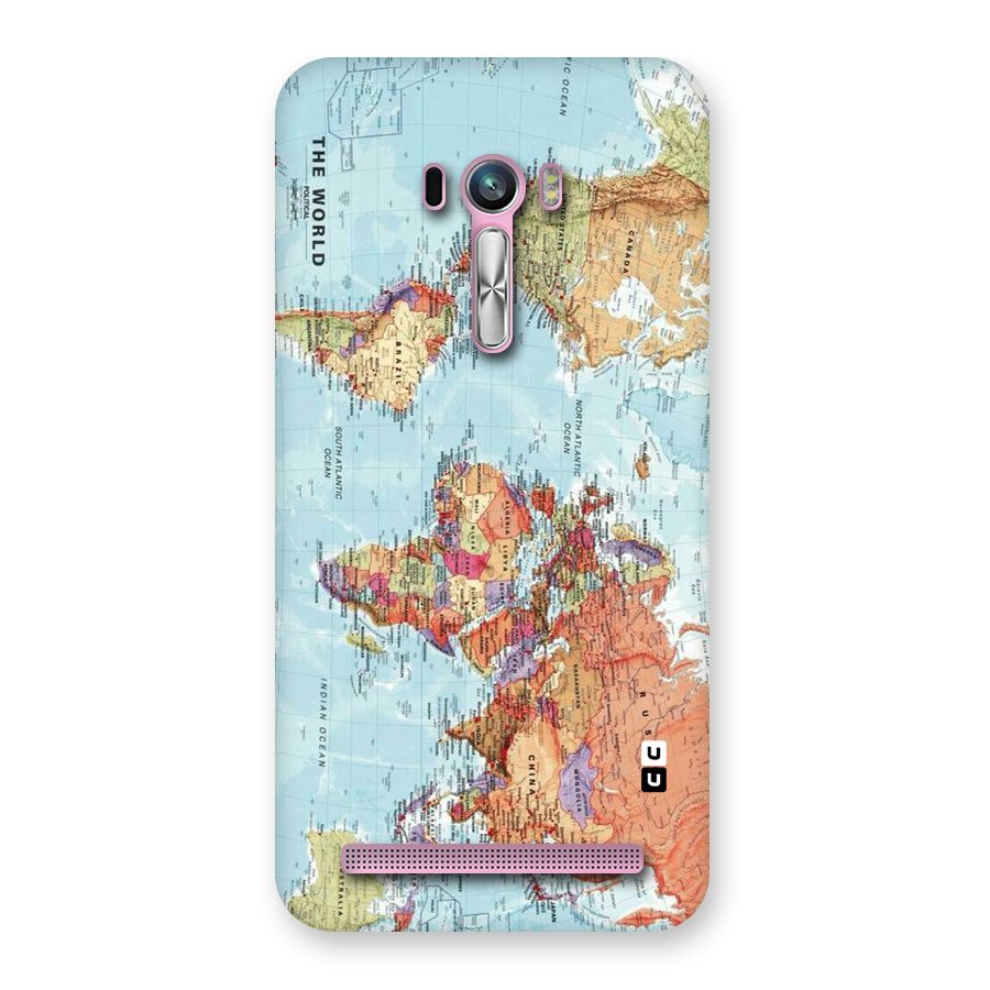 Lets Travel The World Back Case for Zenfone Selfie