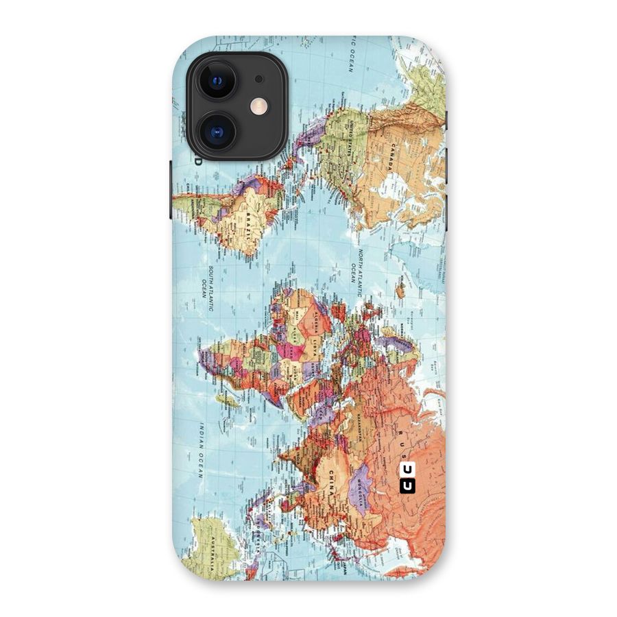 Lets Travel The World Back Case for iPhone 11