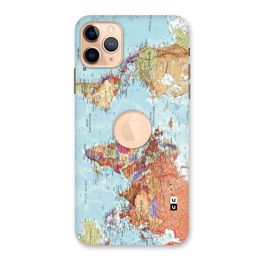 Lets Travel The World Back Case for iPhone 11 Pro Max Logo Cut