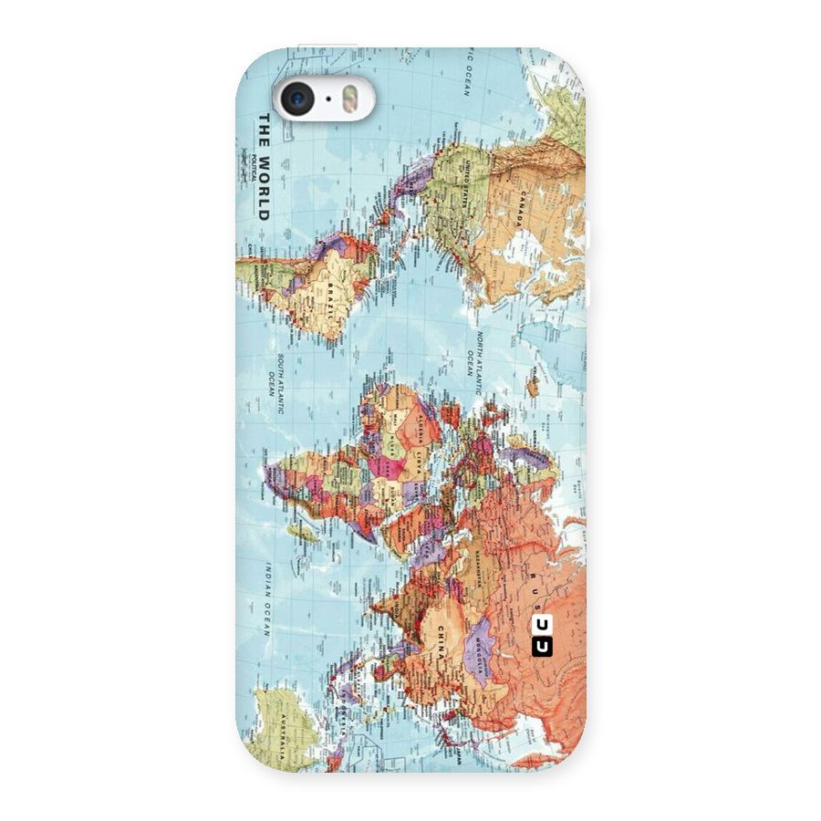 Lets Travel The World Back Case for iPhone 5 5S
