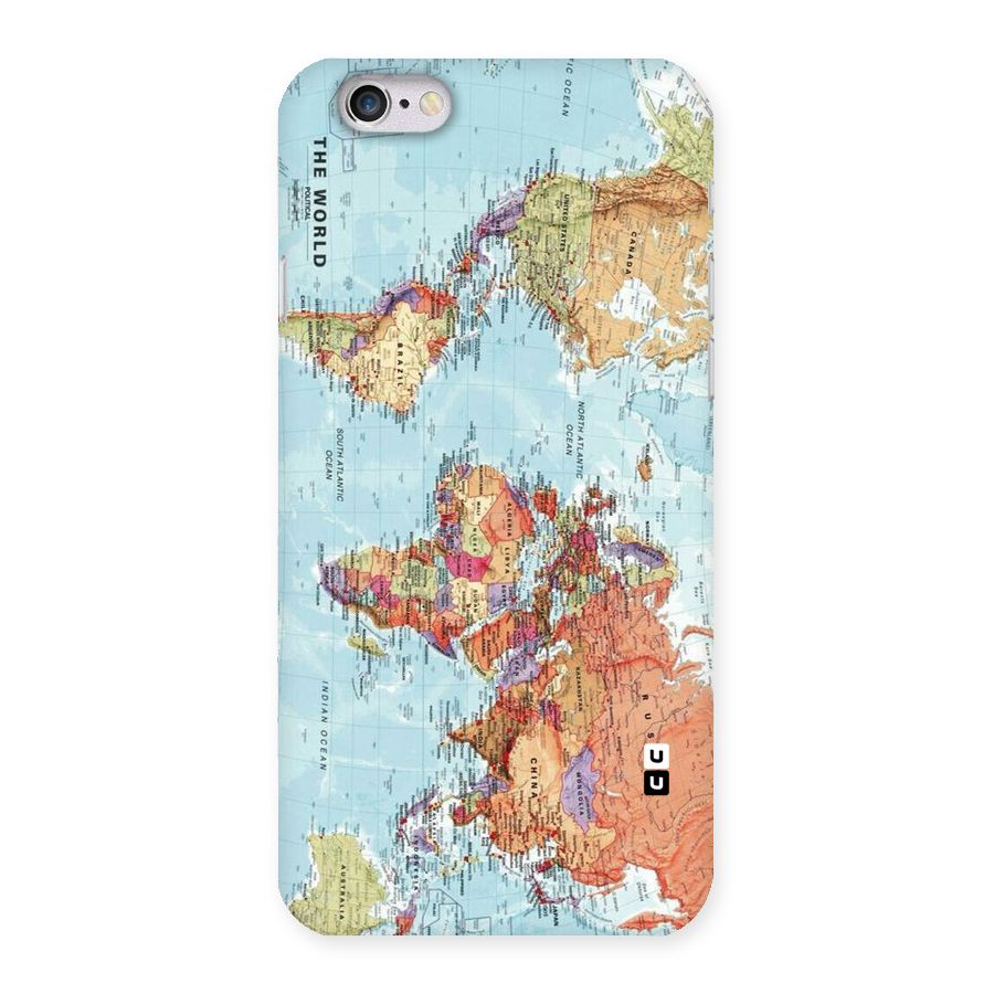 Lets Travel The World Back Case for iPhone 6 6S