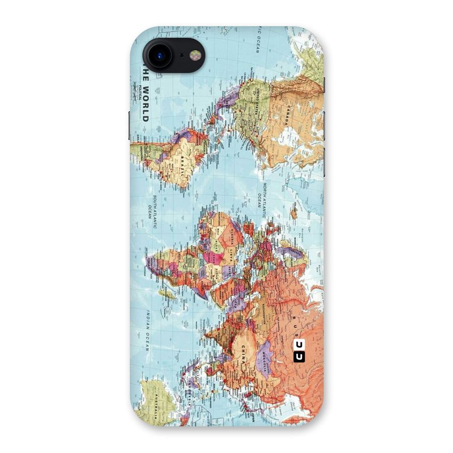 Lets Travel The World Back Case for iPhone SE 2020