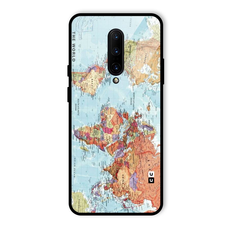 Lets Travel The World Glass Back Case for OnePlus 7 Pro