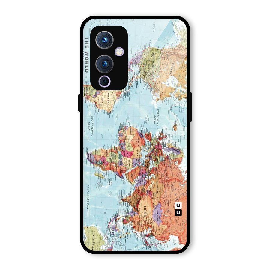 Lets Travel The World Glass Back Case for OnePlus 9