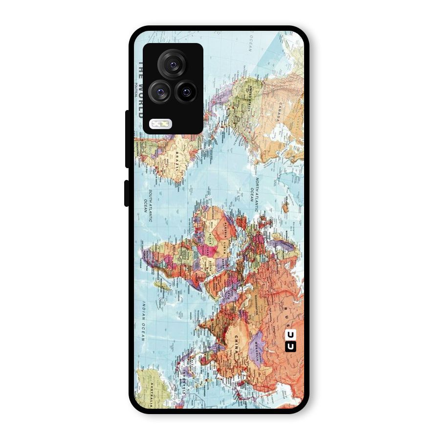 Lets Travel The World Glass Back Case for Vivo iQOO 7 Legend 5G
