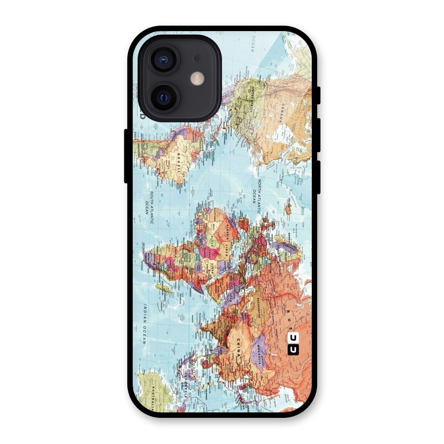 Lets Travel The World Glass Back Case for iPhone 12