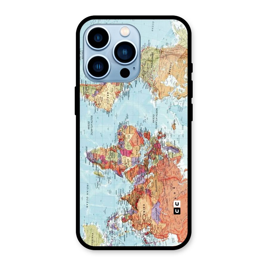 Lets Travel The World Glass Back Case for iPhone 13 Pro