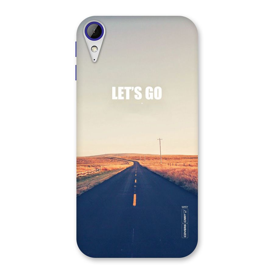 Lets Wander Back Case for Desire 830