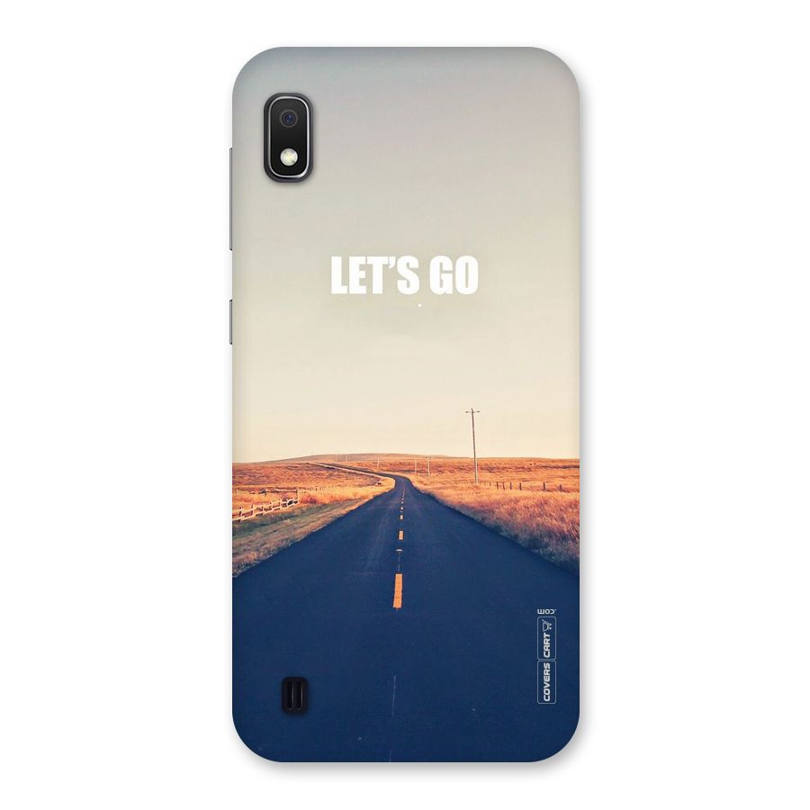 Lets Wander Back Case for Galaxy A10
