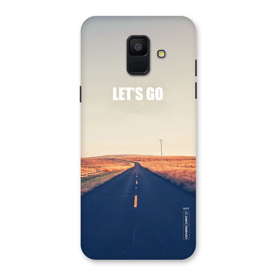 Lets Wander Back Case for Galaxy A6 (2018)