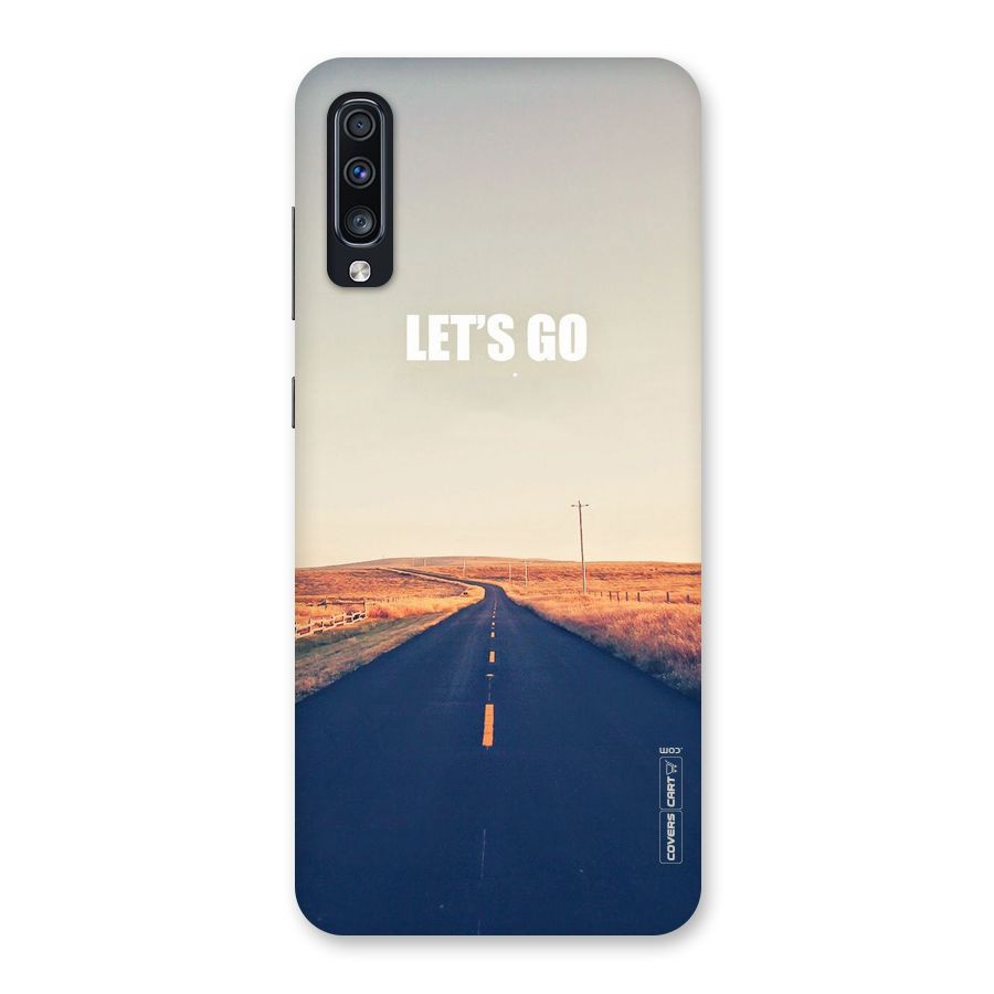 Lets Wander Back Case for Galaxy A70
