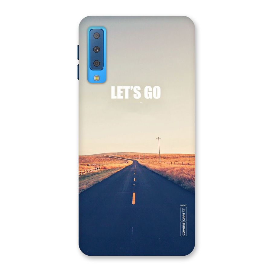 Lets Wander Back Case for Galaxy A7 (2018)