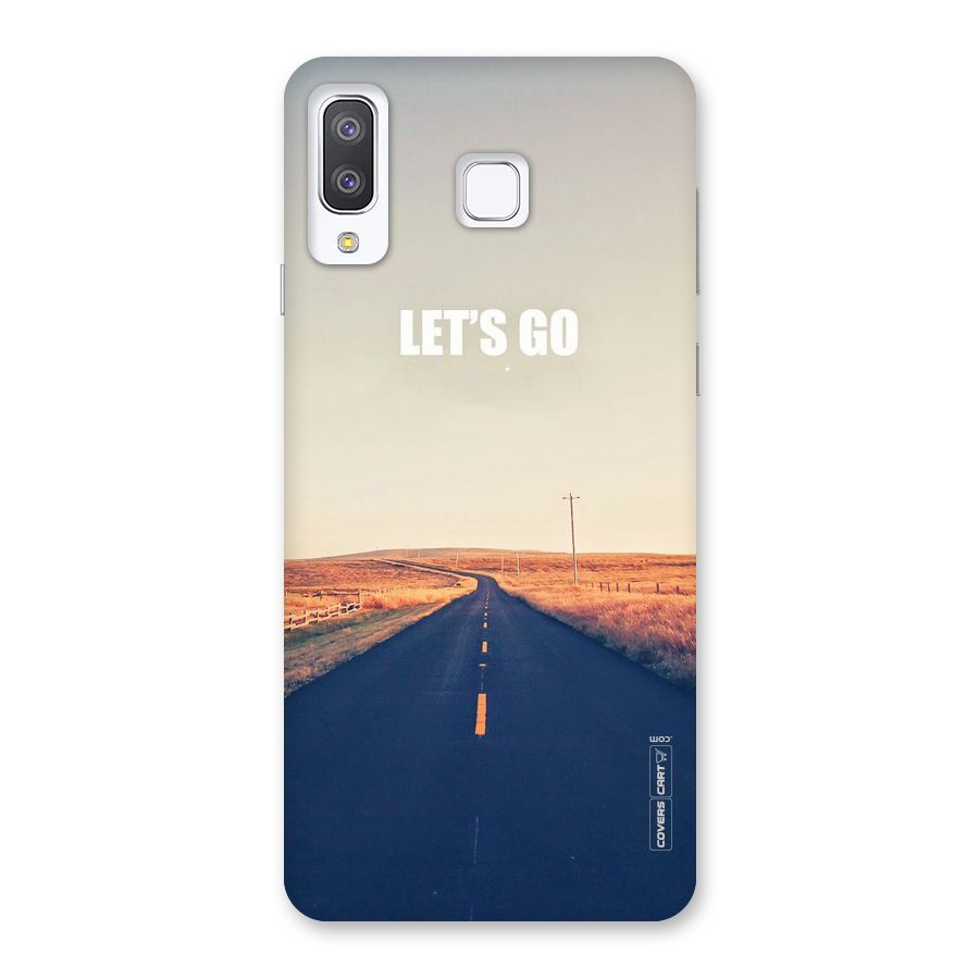 Lets Wander Back Case for Galaxy A8 Star