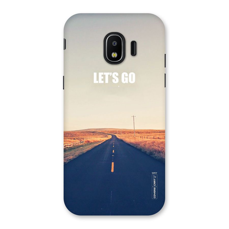 Lets Wander Back Case for Galaxy J2 Pro 2018