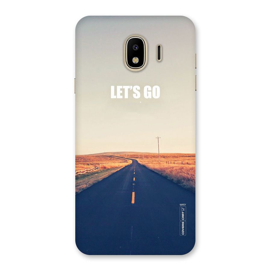 Lets Wander Back Case for Galaxy J4