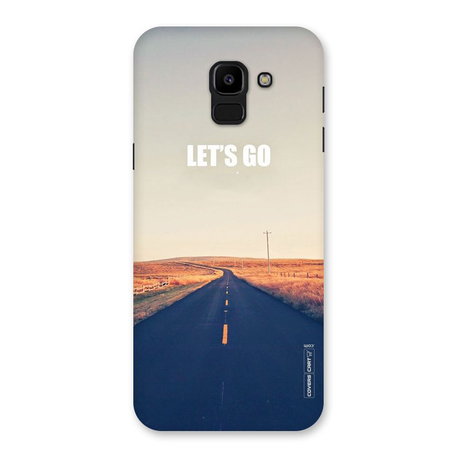 Lets Wander Back Case for Galaxy J6
