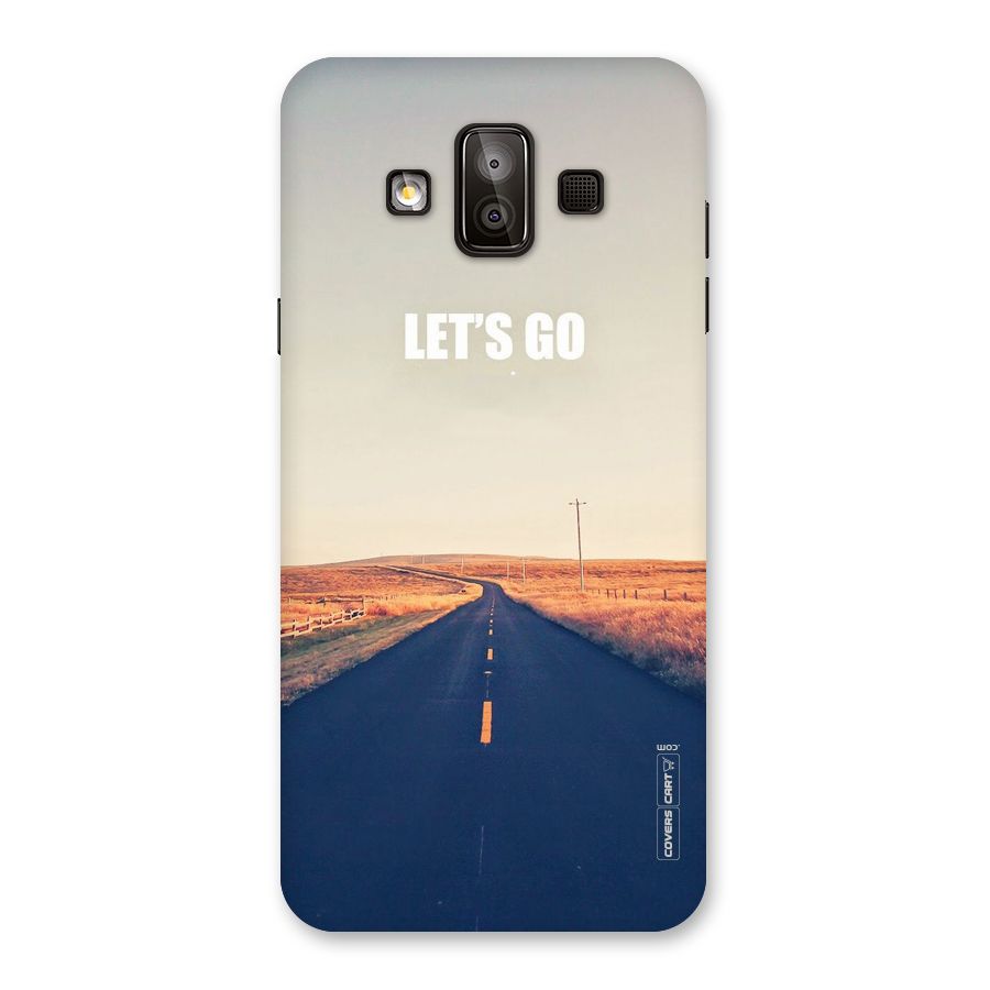 Lets Wander Back Case for Galaxy J7 Duo