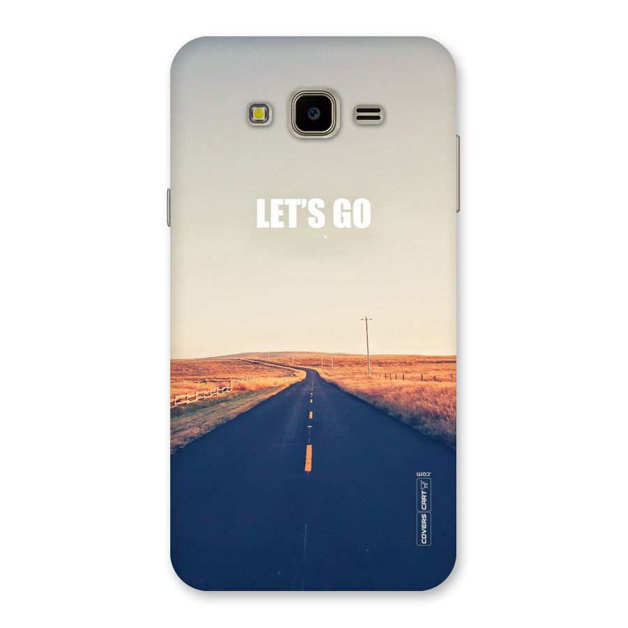 Lets Wander Back Case for Galaxy J7 Nxt