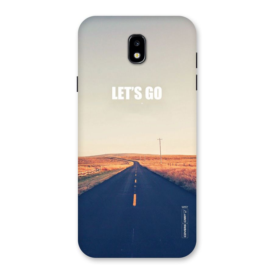 Lets Wander Back Case for Galaxy J7 Pro