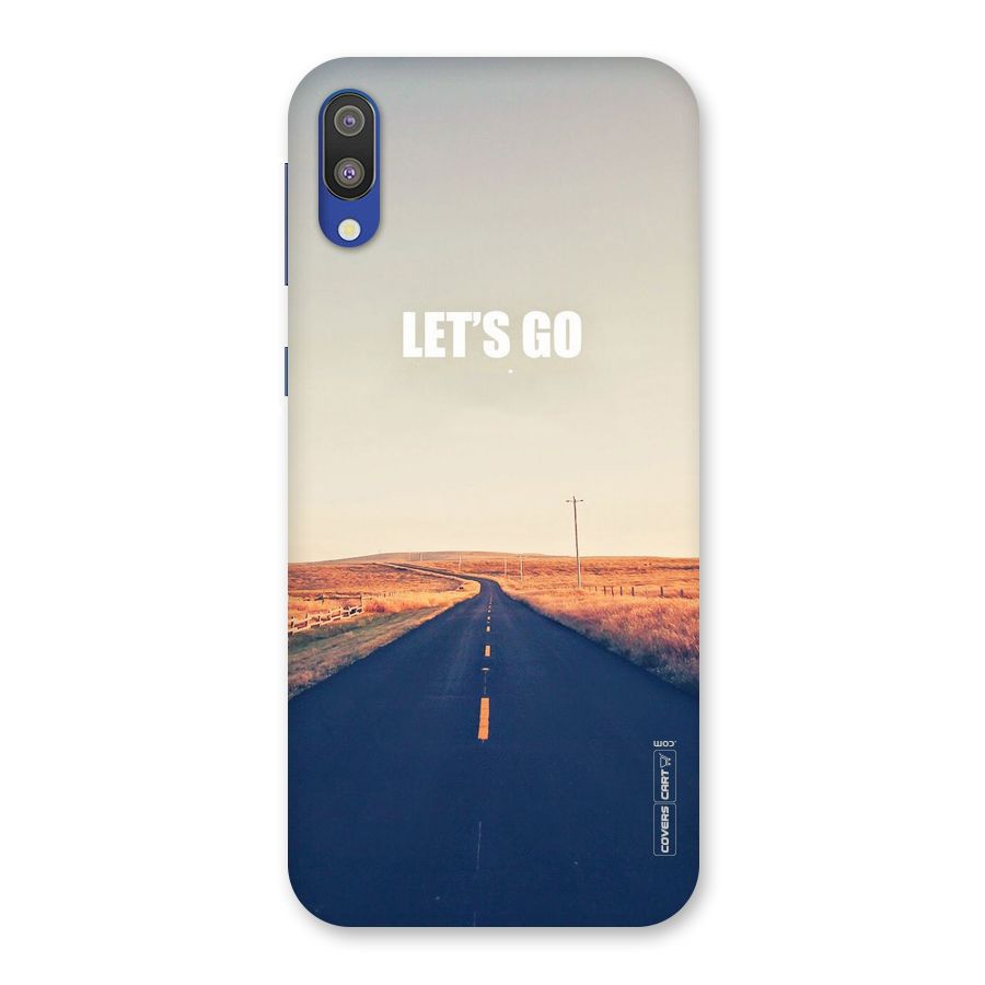 Lets Wander Back Case for Galaxy M10