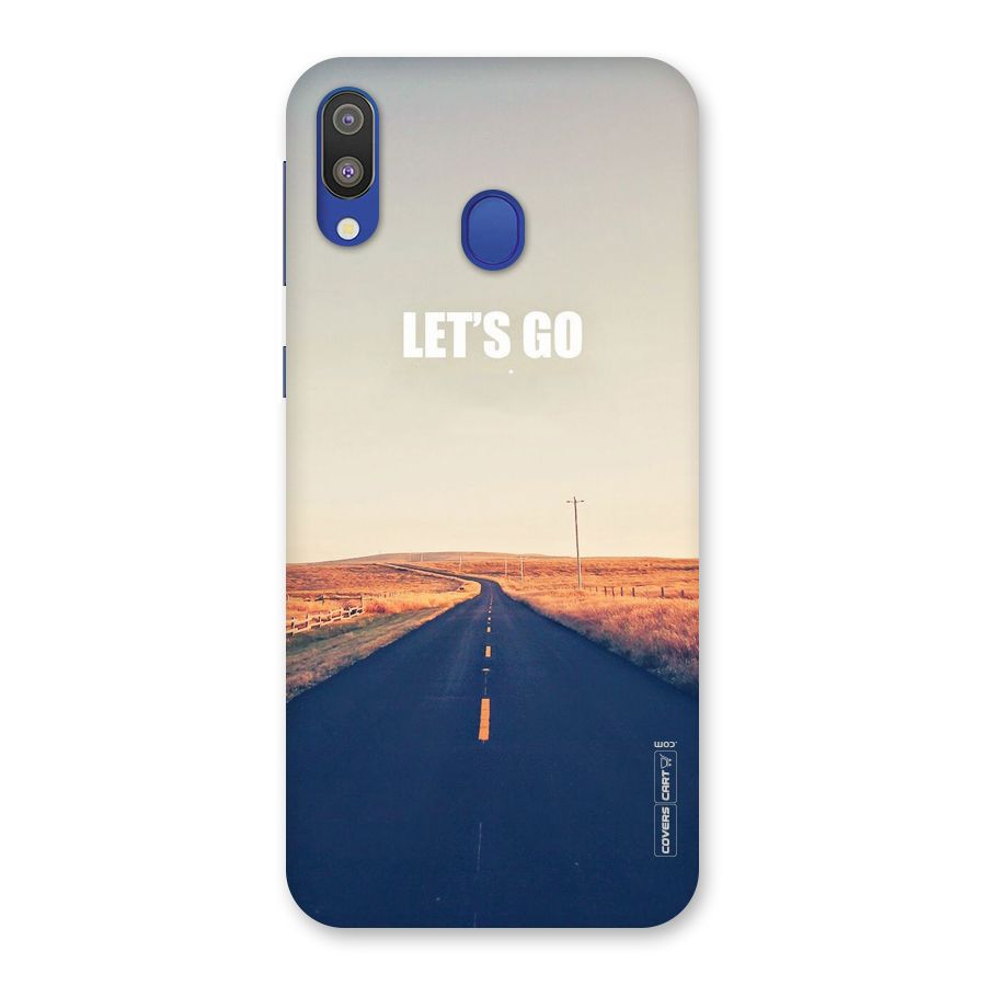 Lets Wander Back Case for Galaxy M20