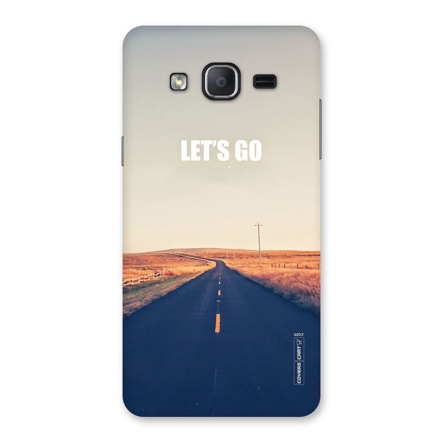 Lets Wander Back Case for Galaxy On7 2015