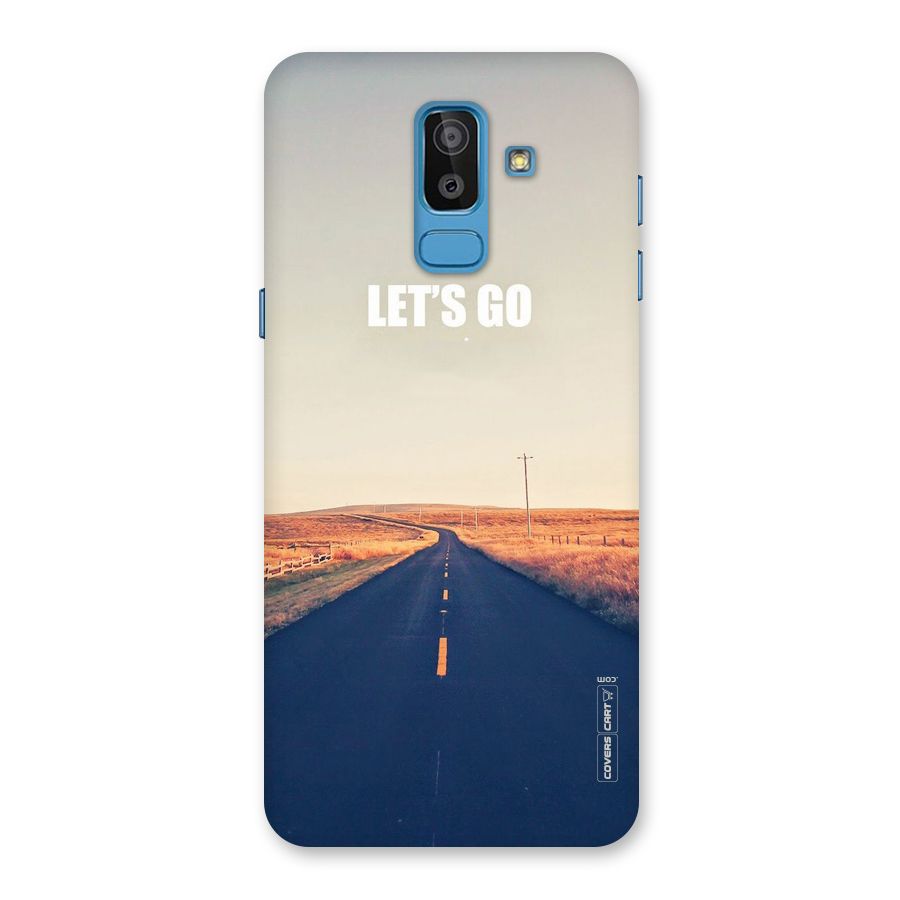 Lets Wander Back Case for Galaxy On8 (2018)