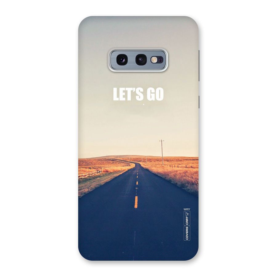 Lets Wander Back Case for Galaxy S10e