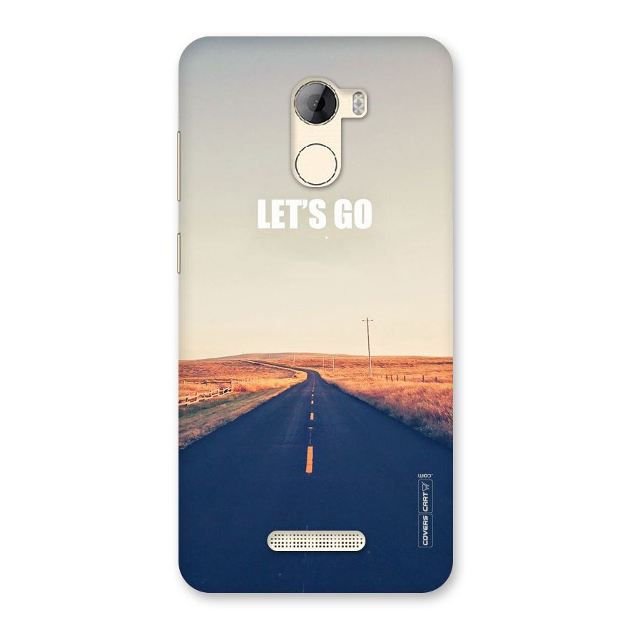 Lets Wander Back Case for Gionee A1 LIte